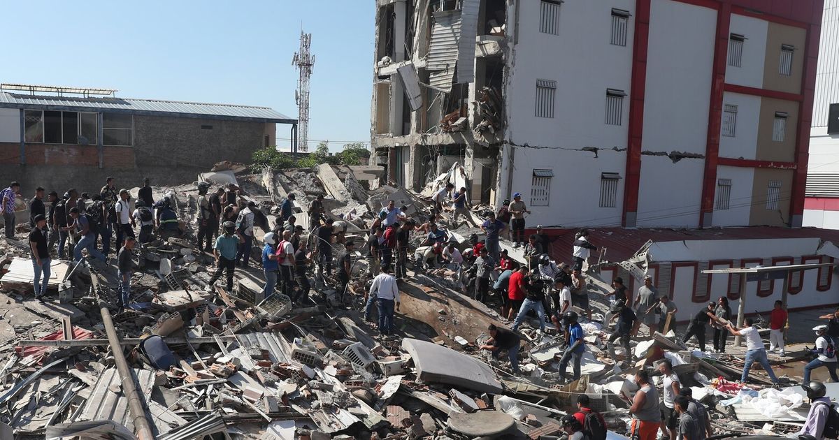 Colombia searches for over 3,000 missing after a powerful earthquake kills more than 100
