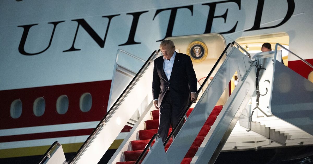 Trump says Secret Service and the military wanted him off Air Force One in Turkey due to threat