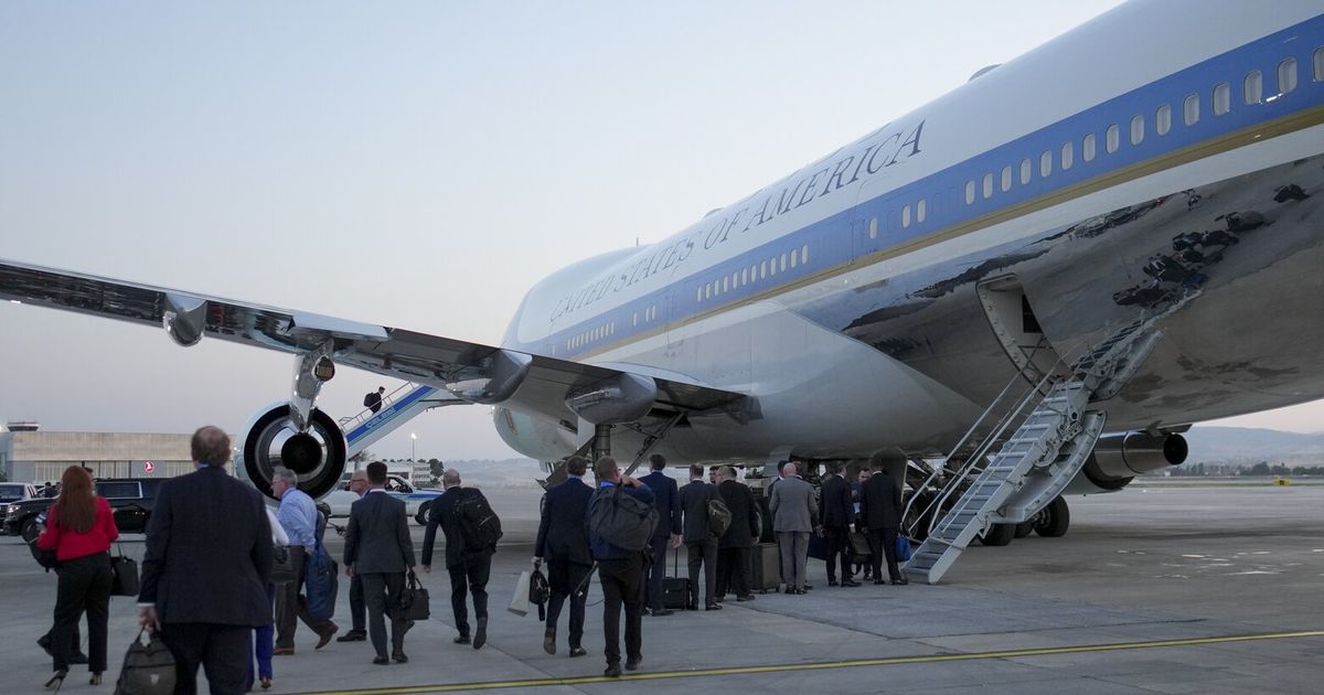 With Trump secretly evacuated, imperiled Air Force One became a flying decoy