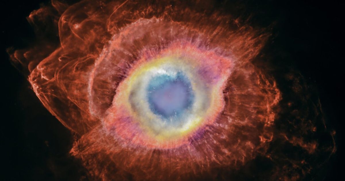 Tests of a new telescope captured the faint aftermath of a star’s death