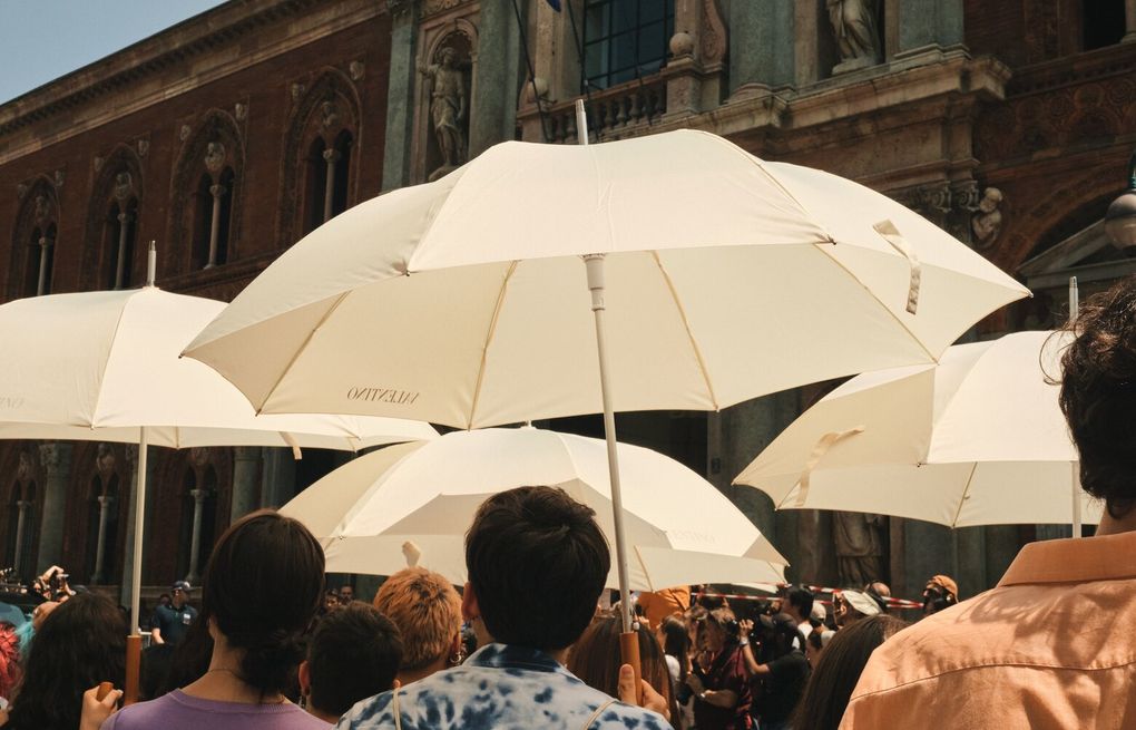Sun's out, UV umbrellas out