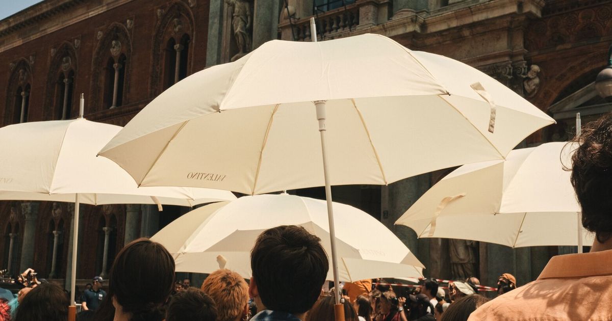 Sun’s out, UV umbrellas out