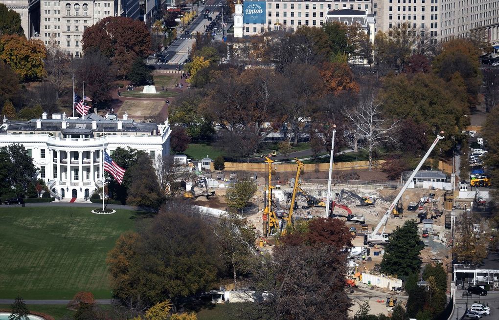 Trump administration set to spend at least $900M on White House construction
