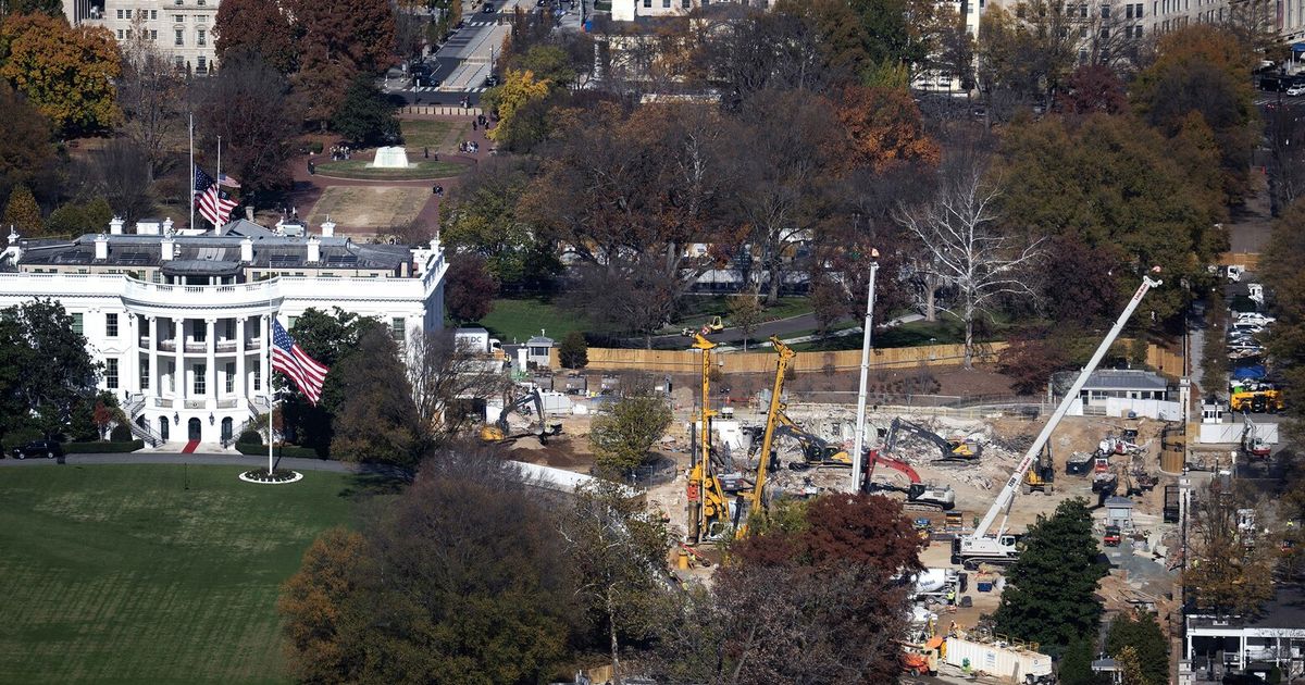 Supreme Court’s chief justice allows work on Trump’s $400M White House ballroom to continue for now