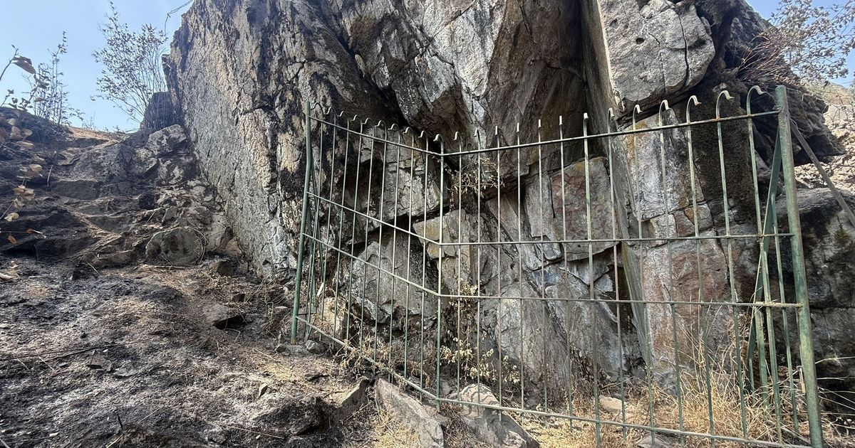 Spokane fires spared Indian Painted Rocks, damaged state park