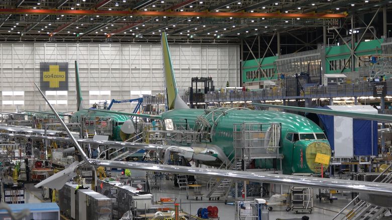 A scene from “Freefall: A Reckoning for Boeing,” which premieres Aug. 19 on Netflix. (Courtesy of Netflix)