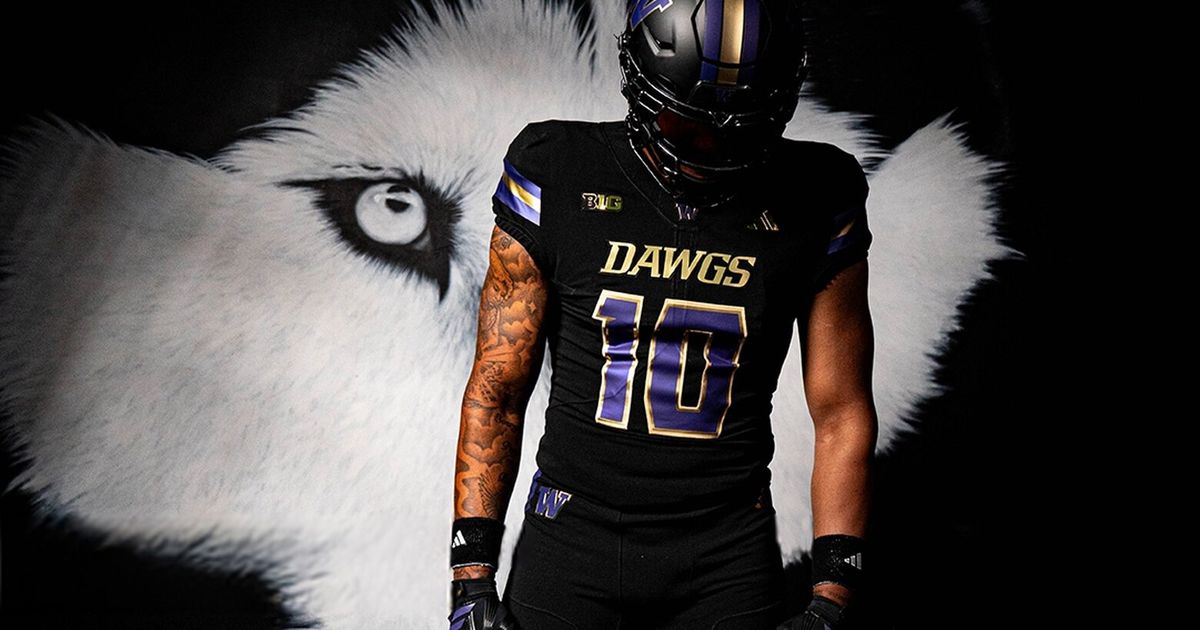 UW Huskies unveil new all-black alternate uniforms for 2026 season