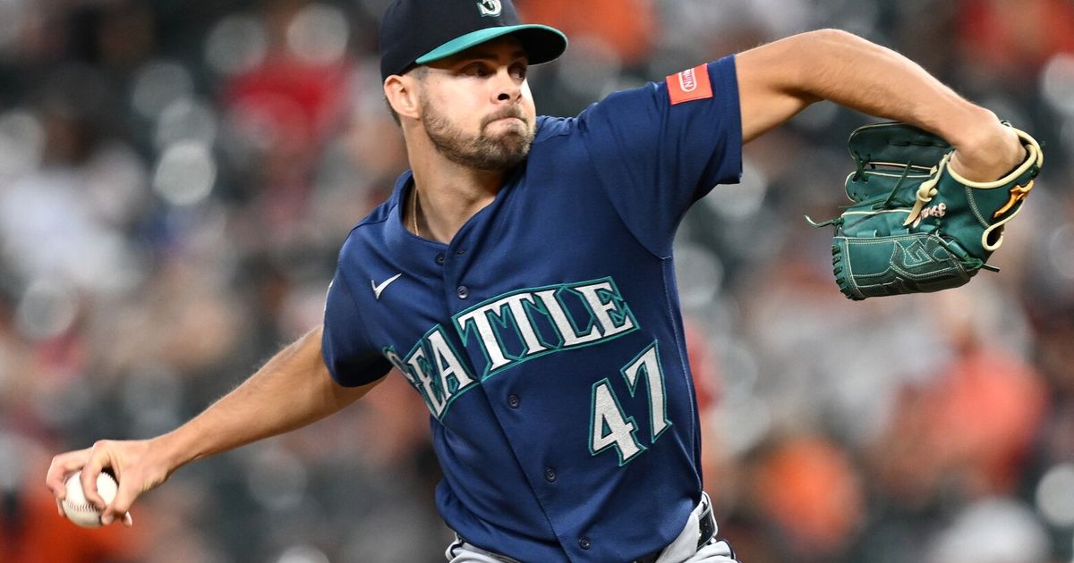 Matt Brash throws off mound for first time, hopeful for September return