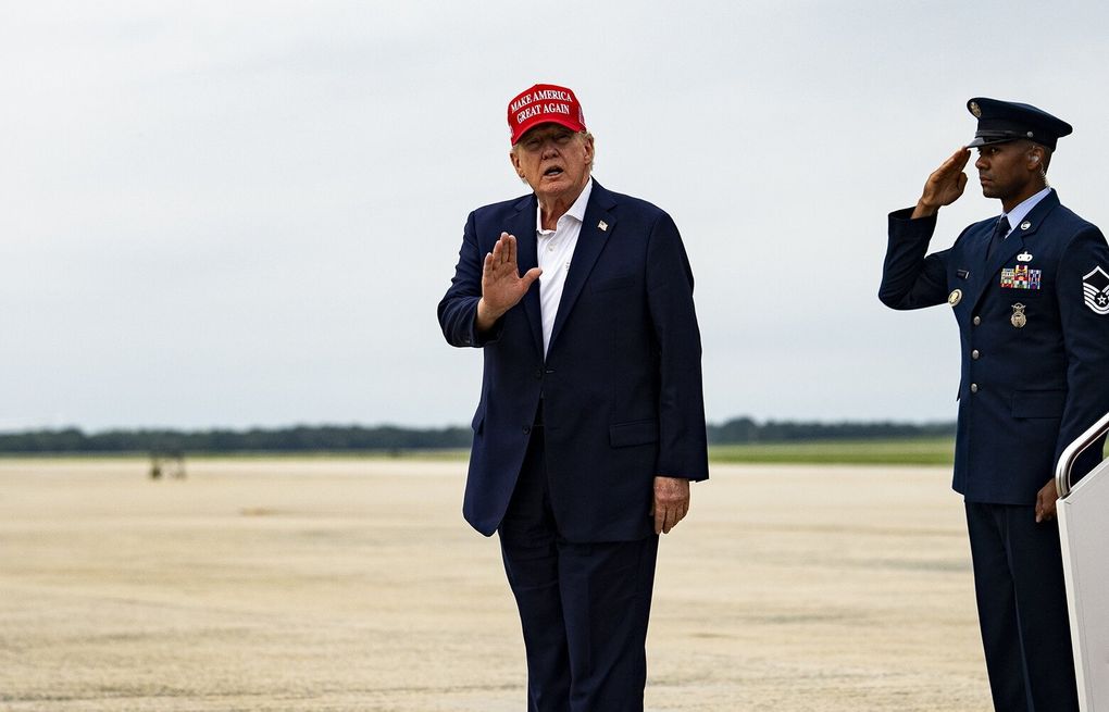 Trump votes by mail again in Florida