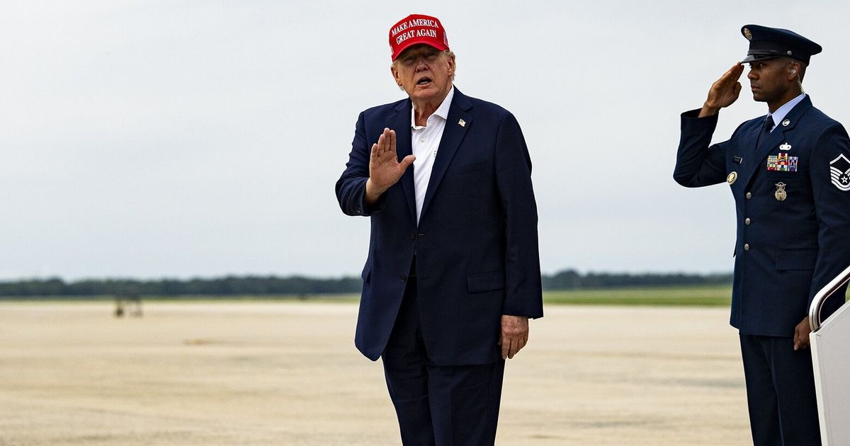 Trump votes by mail again in Florida
