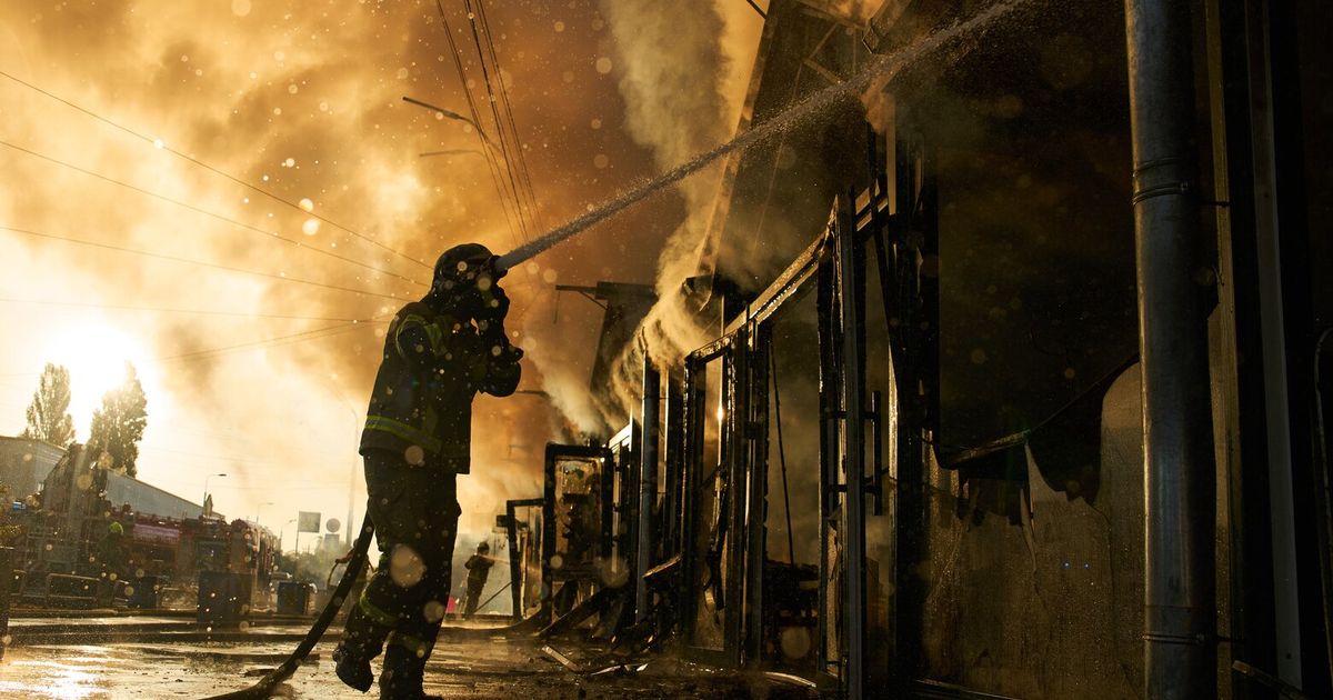 Ukraine energy company says its facilities seriously damaged after 13 Russian strikes in a week