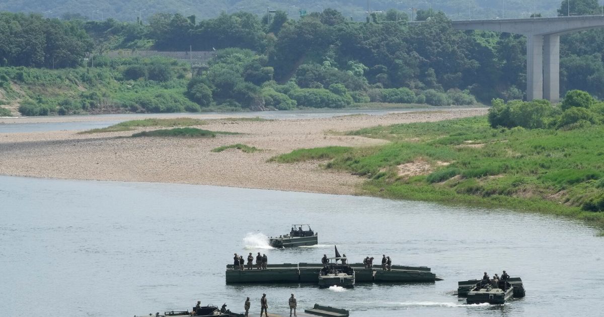 South Korean and US militaries shorten drills by about half after Trump ordered a reduction