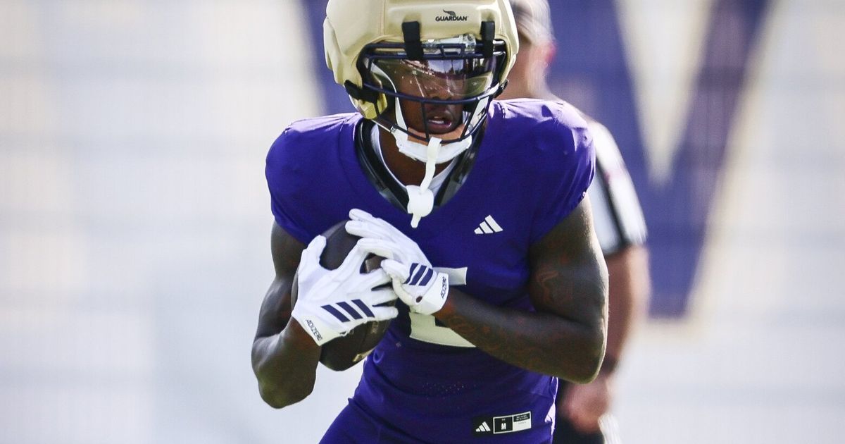 UW Huskies needed help after losing Denzel Boston. Transfer WR Christian Moss is providing it.