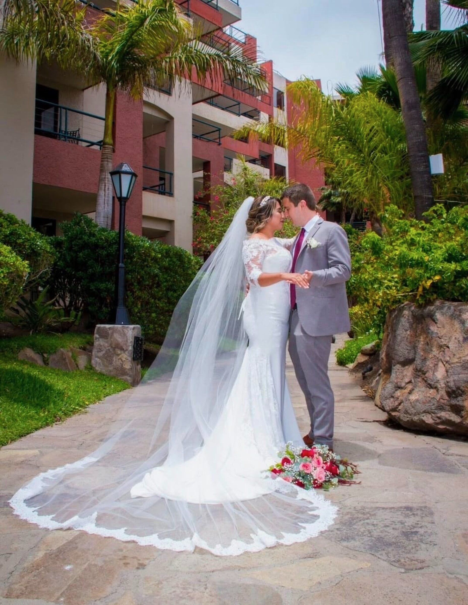 Vincent Short and Adriana Gonzalez married in 2020 after meeting at a restaurant in April 2017. (Courtesy of the family)