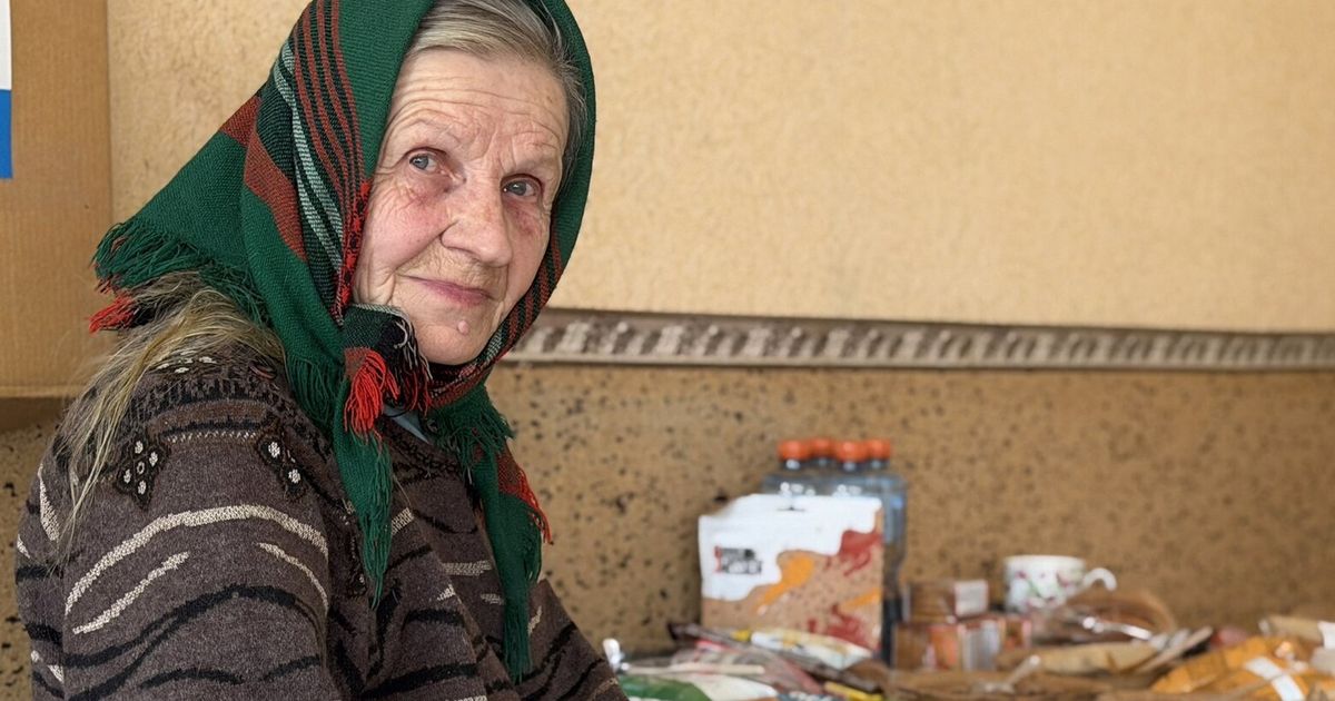 At 77, she walked 9 miles under drone-filled skies to escape from ‘hell’