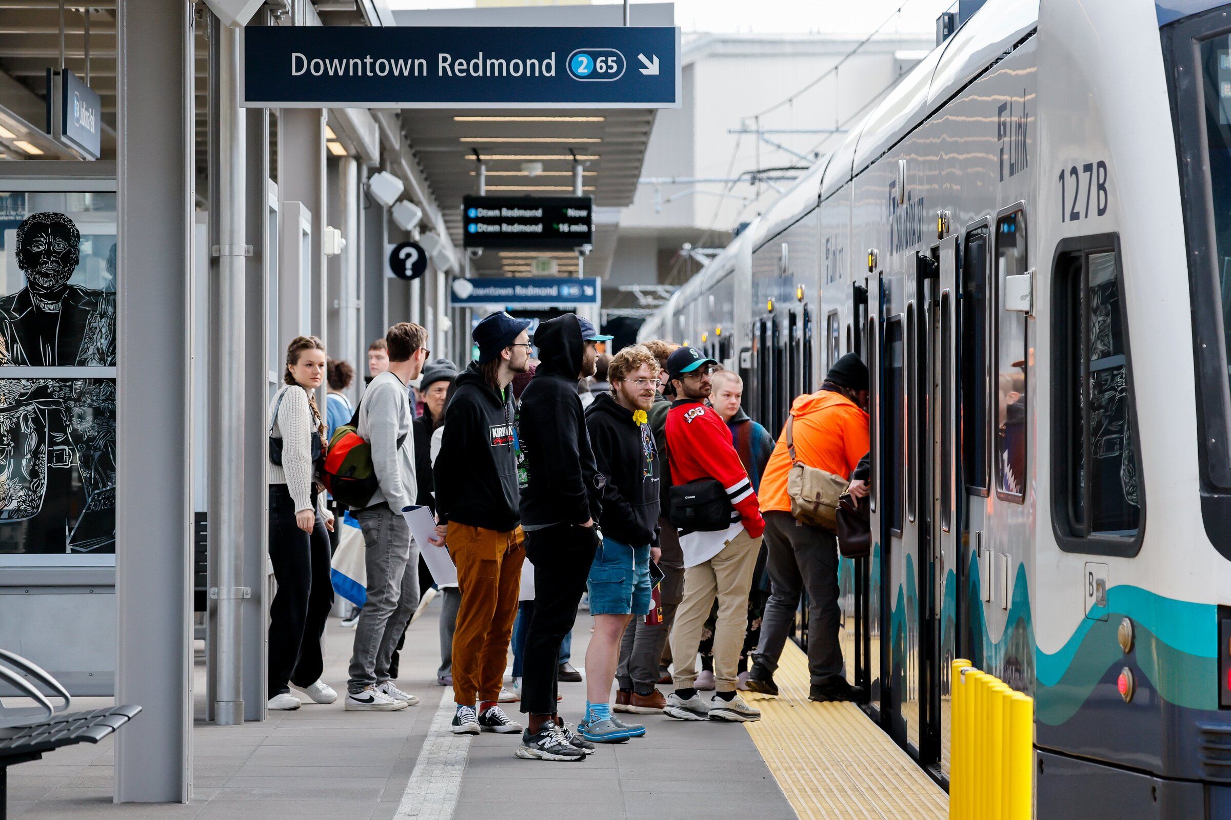 The Trump administration last year issued executive orders instructing the Department of Transportation and the Department of Housing and Urban Development to add restrictions to transit and housing grants. (Jennifer Buchanan / The Seattle Times)