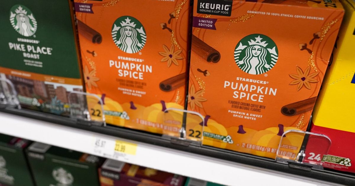 Starbucks’ pumpkin spice latte arrives on a sweltering Seattle day