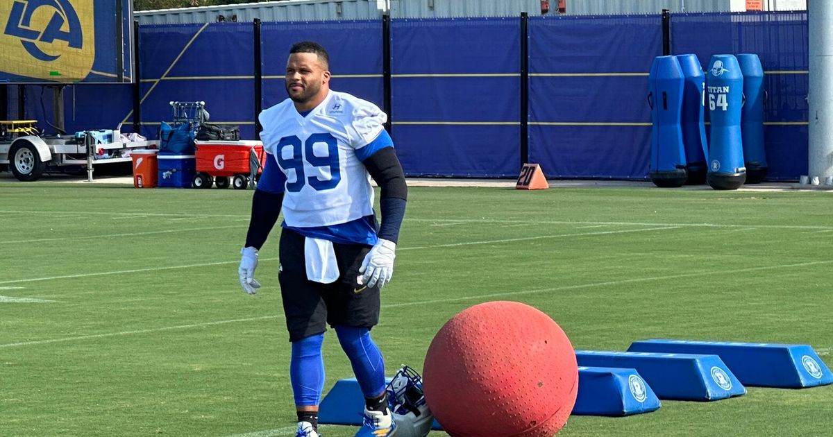 Aaron Donald is back, and Rams have no excuse not to win Super Bowl