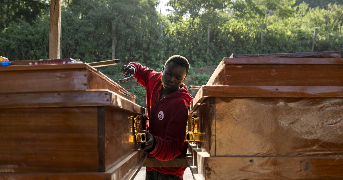 The Business of Coffin Making in a City Ravaged by Ebola