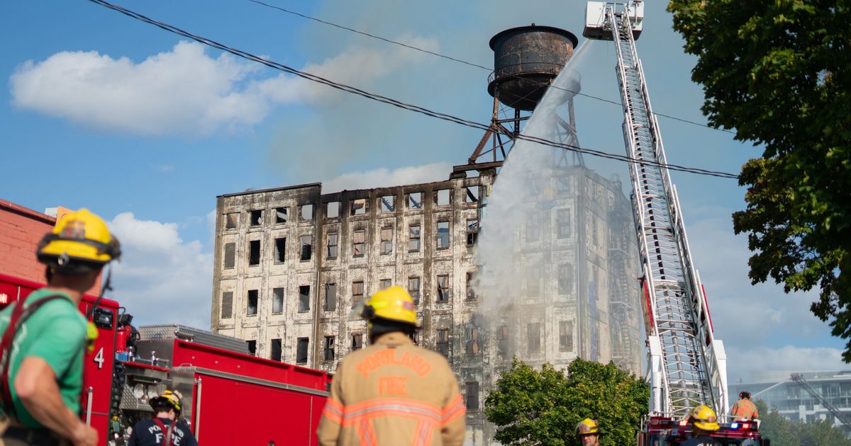 Warehouse blaze in Portland, Oregon, is headache for city over a week later