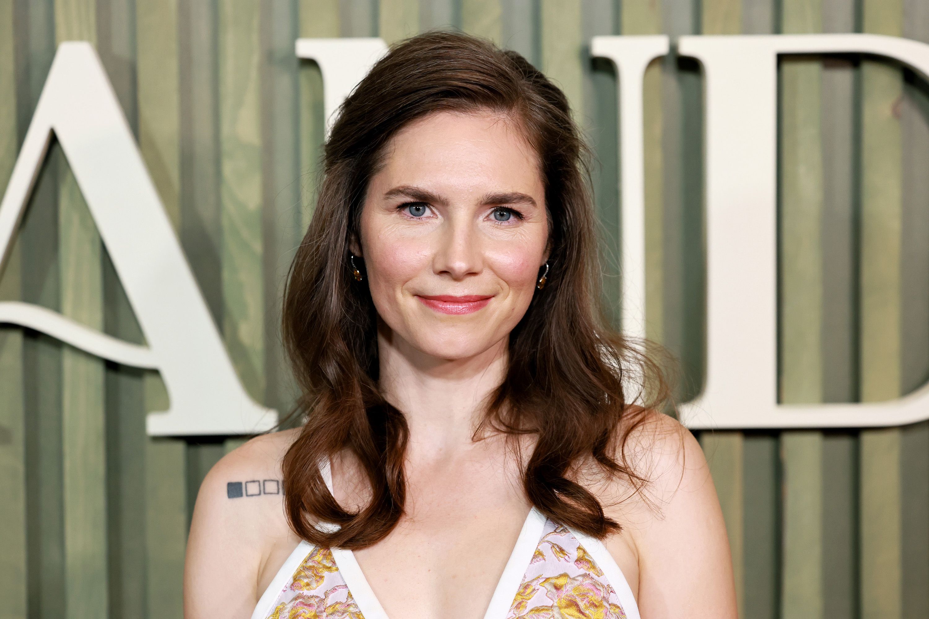 Amanda Knox attends Hulu’s “The Twisted Tale of Amanda Knox” New York premiere at New York Historical Society on Aug. 19, 2025, in New York. (Theo Wargo/Getty Images North America/TNS)