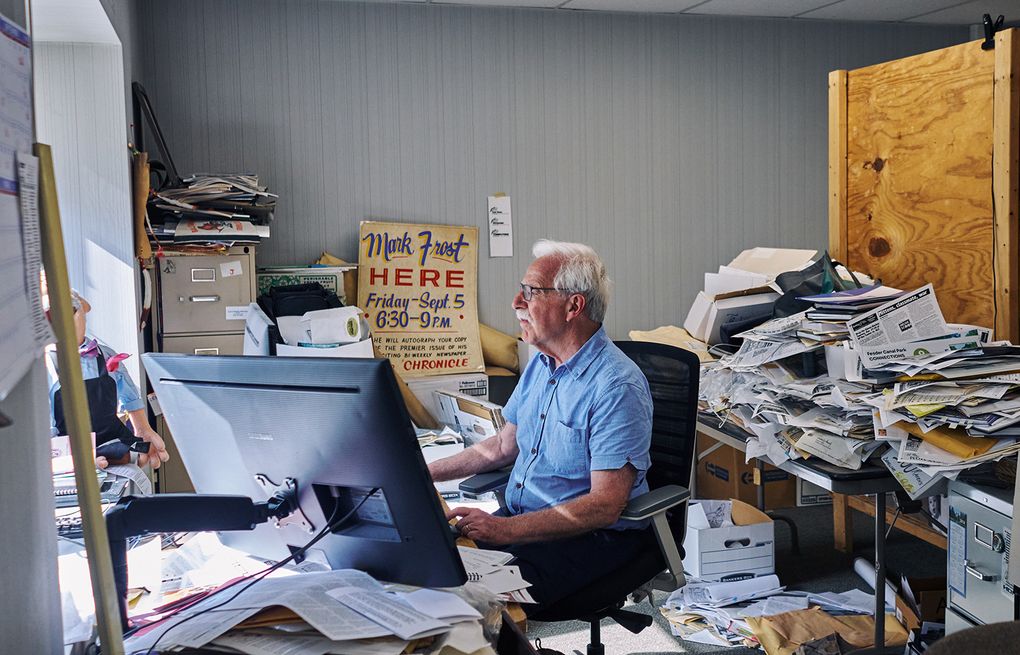 Here's a man-bites-dog story: A newspaper that's doing well