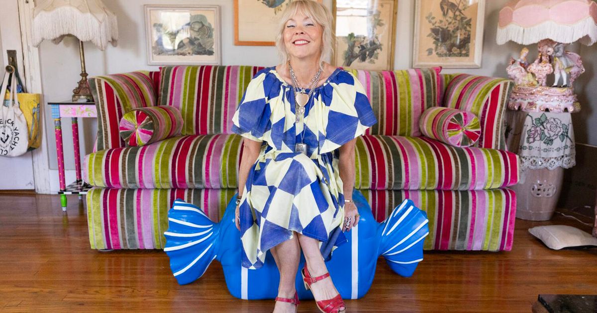 Inside the colorful, maximalist apartment of a West Coast stylist