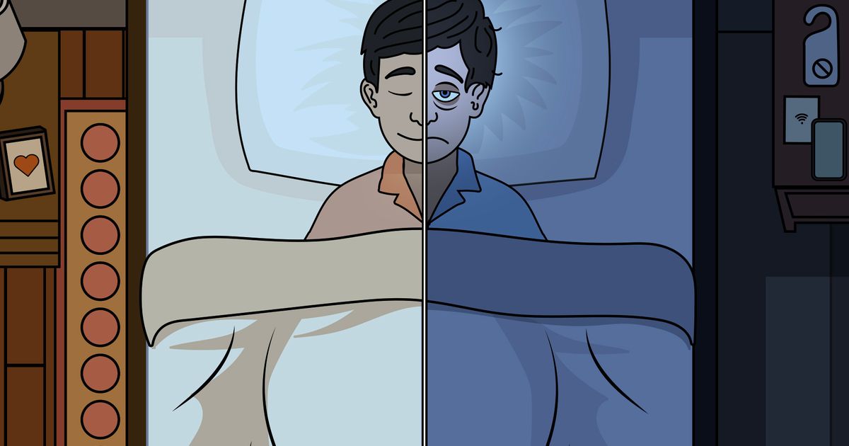 Have trouble sleeping in a new place? Most do because of the first-night effect