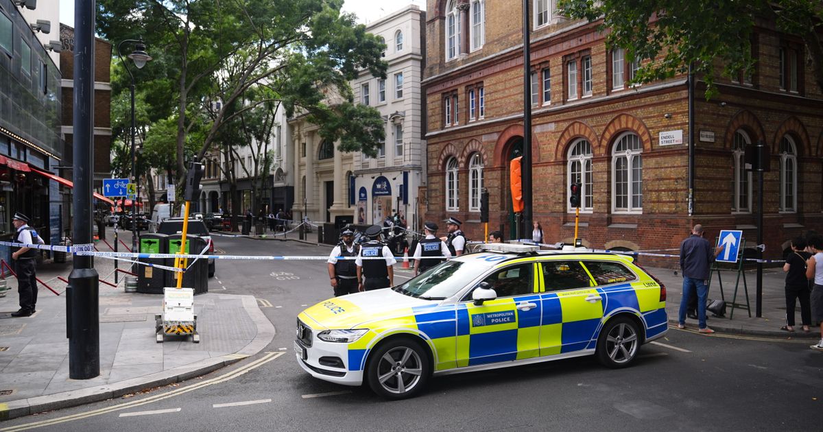 4 men stabbed in central London and woman arrested in what police believe was mental health incident