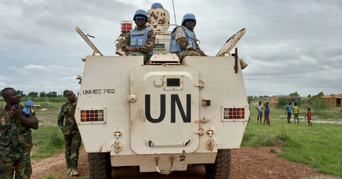Armed men ambush patrol in South Sudan and kill 2 UN peacekeepers