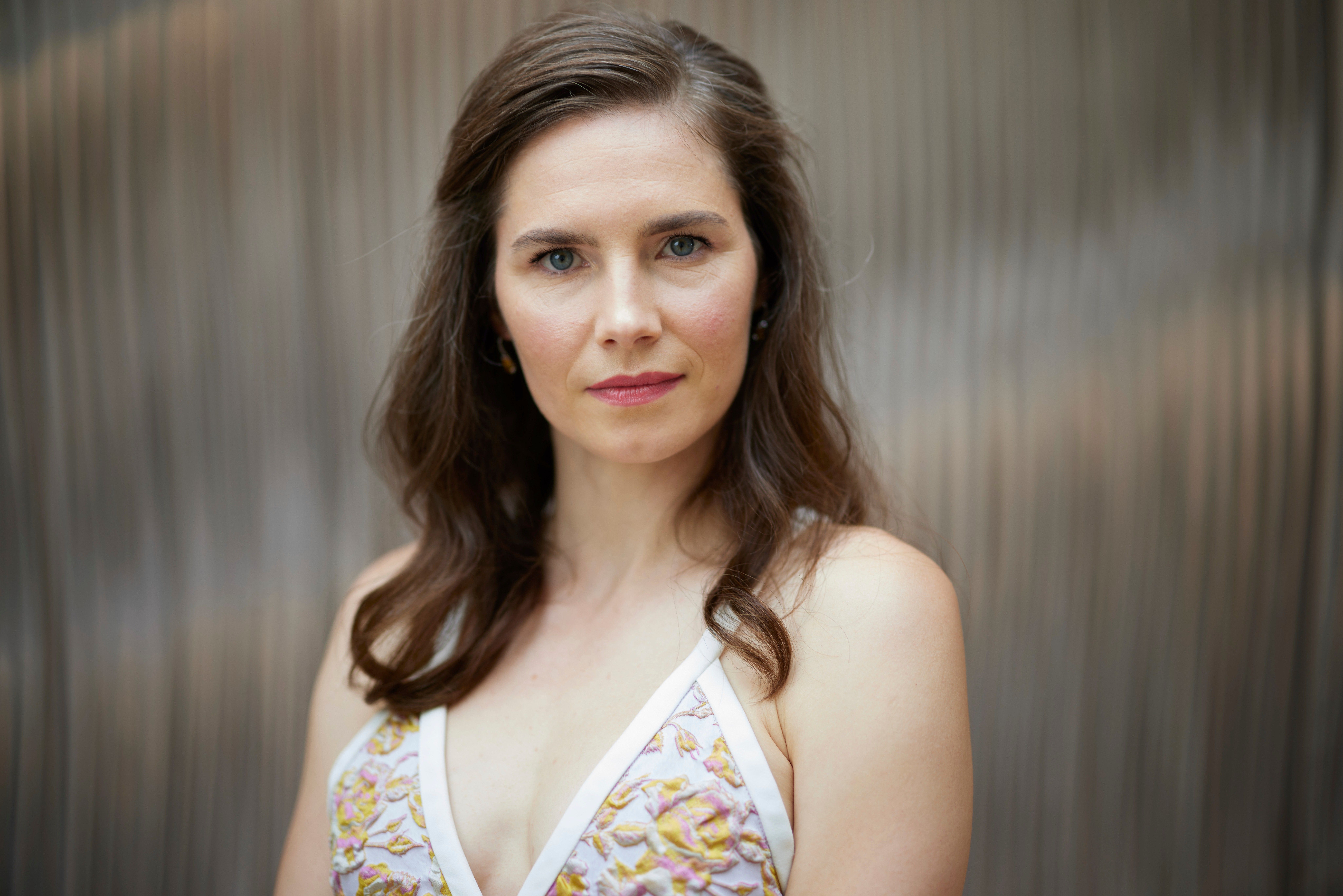 Amanda Knox poses for a portrait to promote “The Twisted Tale of Amanda Knox” Aug. 19, 2025, in New York. (Matt Licari / Invision/AP, File)