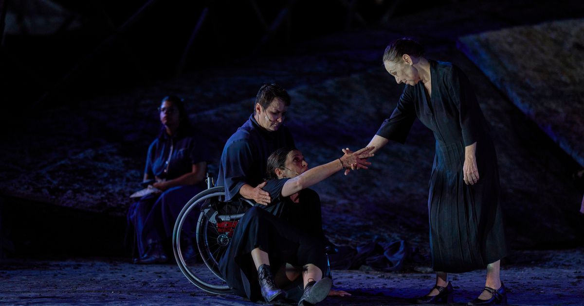 As the world rediscovers ‘The Odyssey,’ disabled actors in Greece explore the pain of war