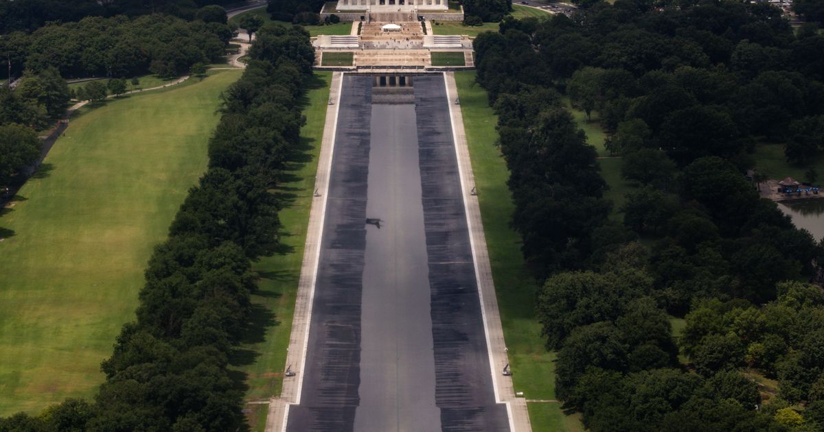 FACT FOCUS: A look at Trump’s false and misleading claims about the Reflecting Pool