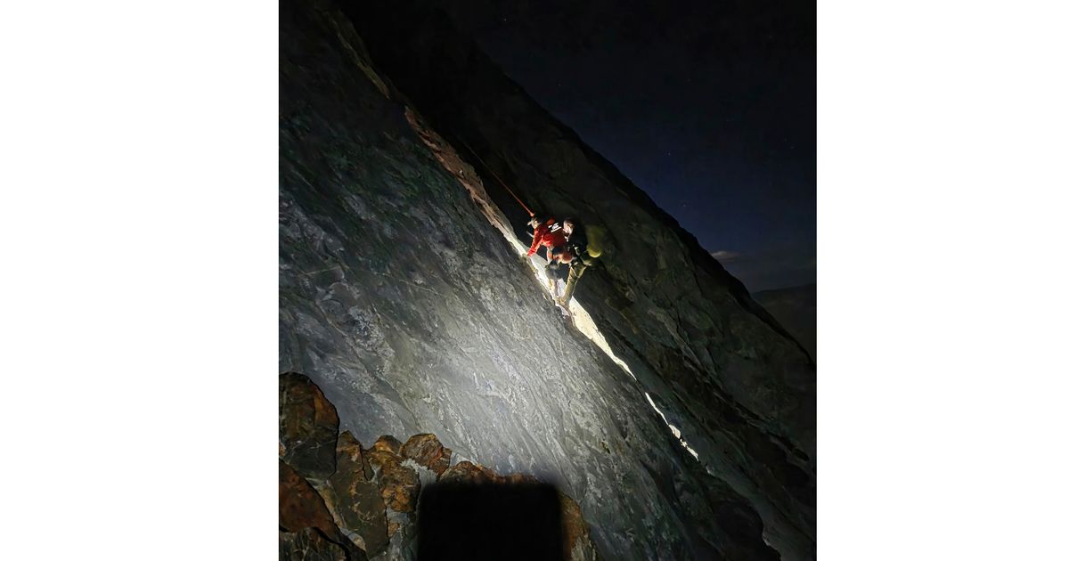 Volunteers rescue climber stranded on small ledge in California’s Sierra Nevada