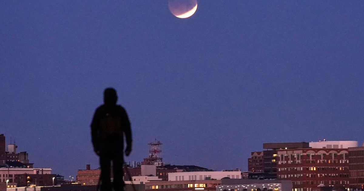 Near-total lunar eclipse is coming up with the Americas in prime position