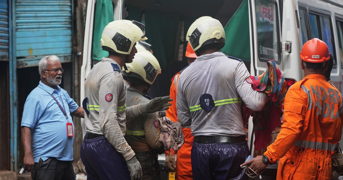 Landslide in Mumbai kills 6 as India is drenched by monsoon rains