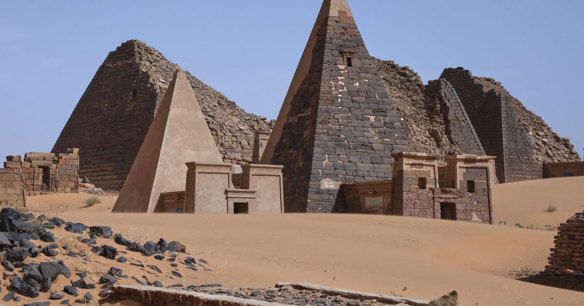 War and accumulating sand threaten Sudan’s Meroe pyramids, in photos