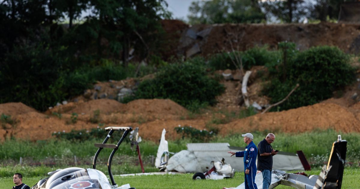 Pilot killed in violent collision with Pennsylvania police helicopter