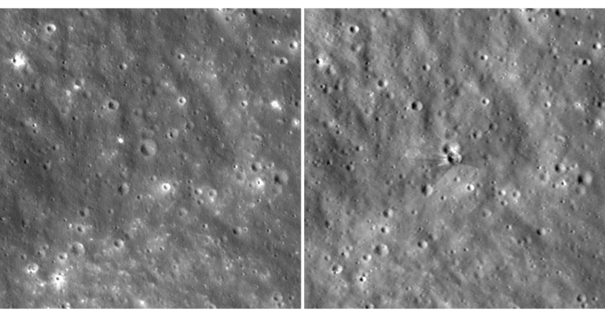 NASA’s LRO Images Falcon 9 Crater on Moon, Learns New Details - image 2