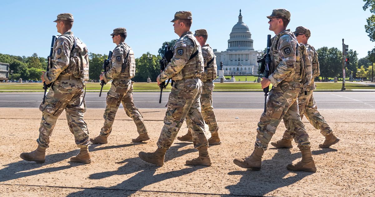 Washington grapples with a National Guard deployment extended until 2029