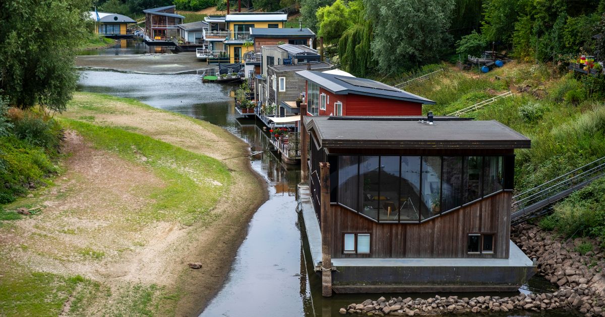 Dry, hot summers are putting Dutch dikes at risk and threatening German river trade