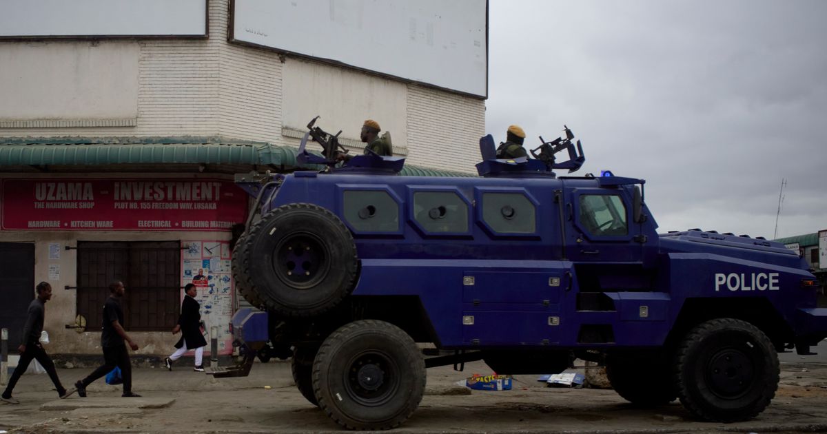 UN rights chief is concerned about arrest of opposition figures in Zambia’s election