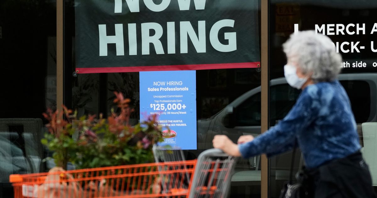 US unemployment claims rise but remain at healthy level