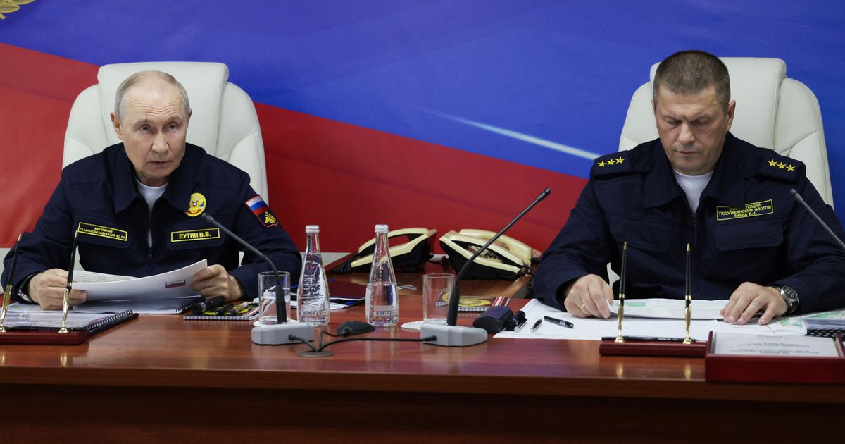 An overnight Ukrainian blitz damages Russia’s Black Sea naval stronghold, Zelenskyy says