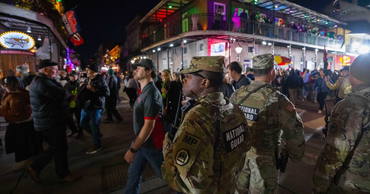 Louisiana National Guard ends deployment in New Orleans after eight months patrolling French Quarter