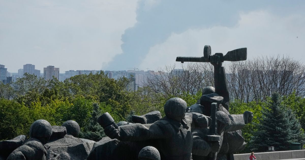 Russia bombards 9 Ukrainian cities overnight, calling the strikes ‘massive’