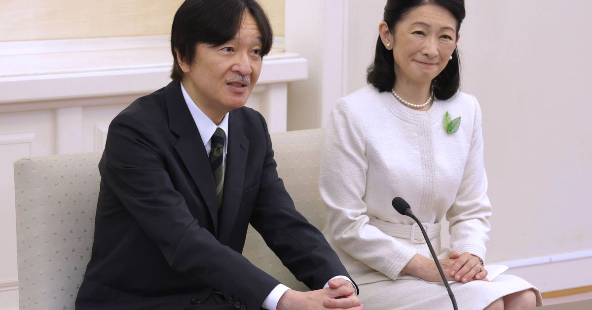 Japan’s Crown Prince Akishino has ‘mixed feelings’ about male-only imperial succession law