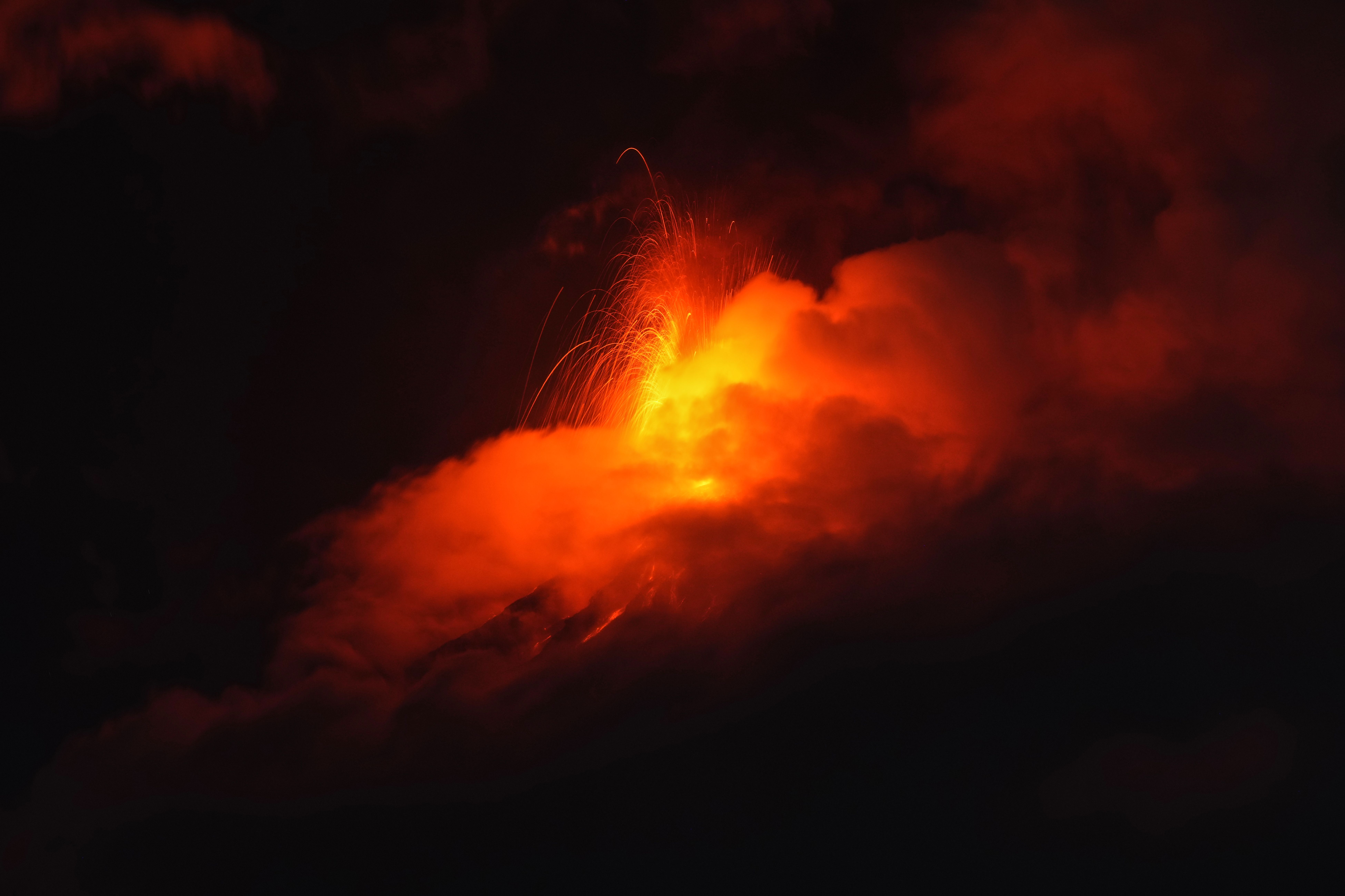 Fuego volcano activity that triggered evacuations in Guatemala is decreasing, but risks remain as CONRED warns of potential lahars from rainfall