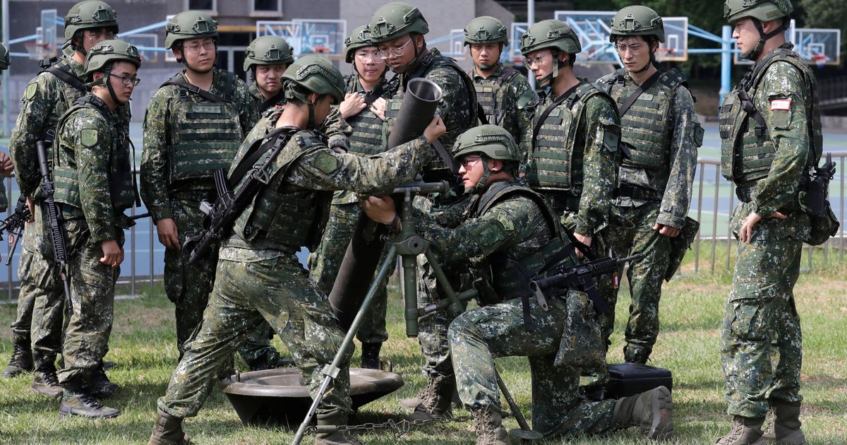 Taiwan kicks off annual military drills to counter a potential Chinese attack