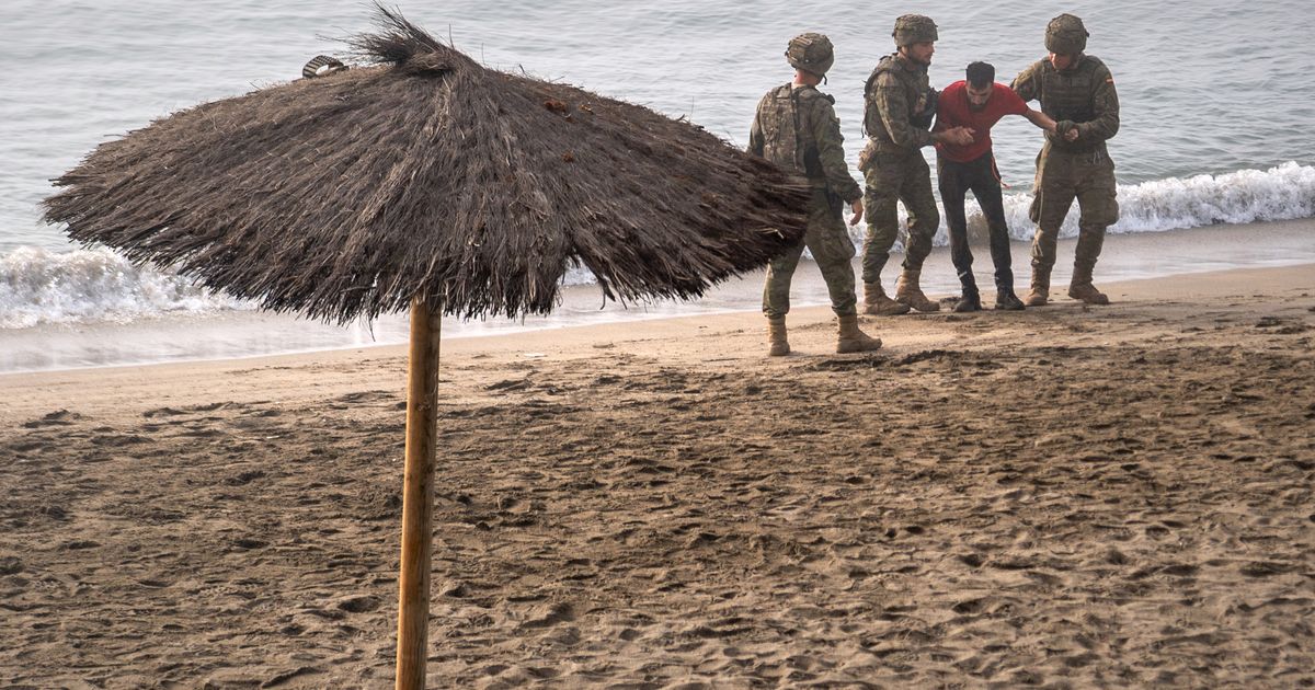 Death toll in Spain border crisis reaches 67 as tens of thousands cross back in to Morocco - image 2
